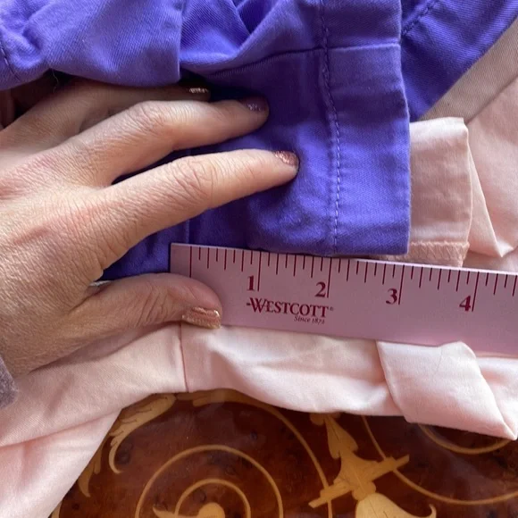 J CREW & CURRENT ELLIOT sz6/28 summer shorts chinos lot purple pink - Picture 5 of 6